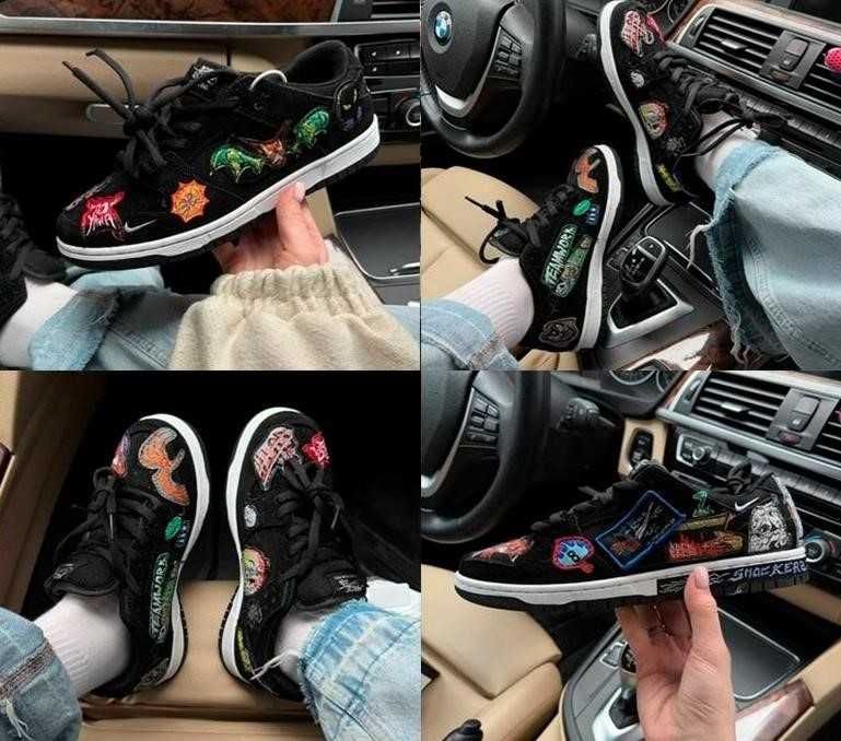 Кроссовки Nike SB Dunk Low Pro QS Neckface 36-45 данк ТОП КАЧЕСВО!