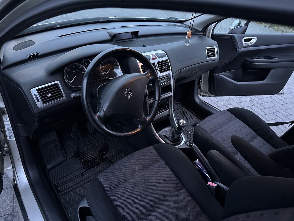 Peugeot 307, 2005r. 1.6 HDI 110KM Panorama Alufelgi Hak