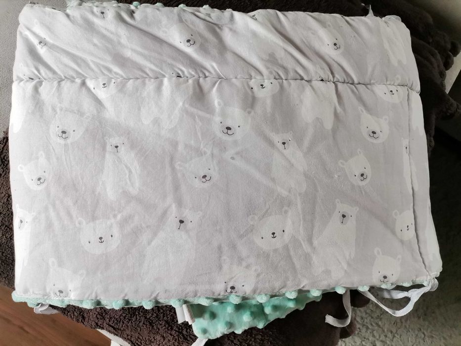 Nowy ochraniacz otulacz do łóżeczka Smukee 30x180cm