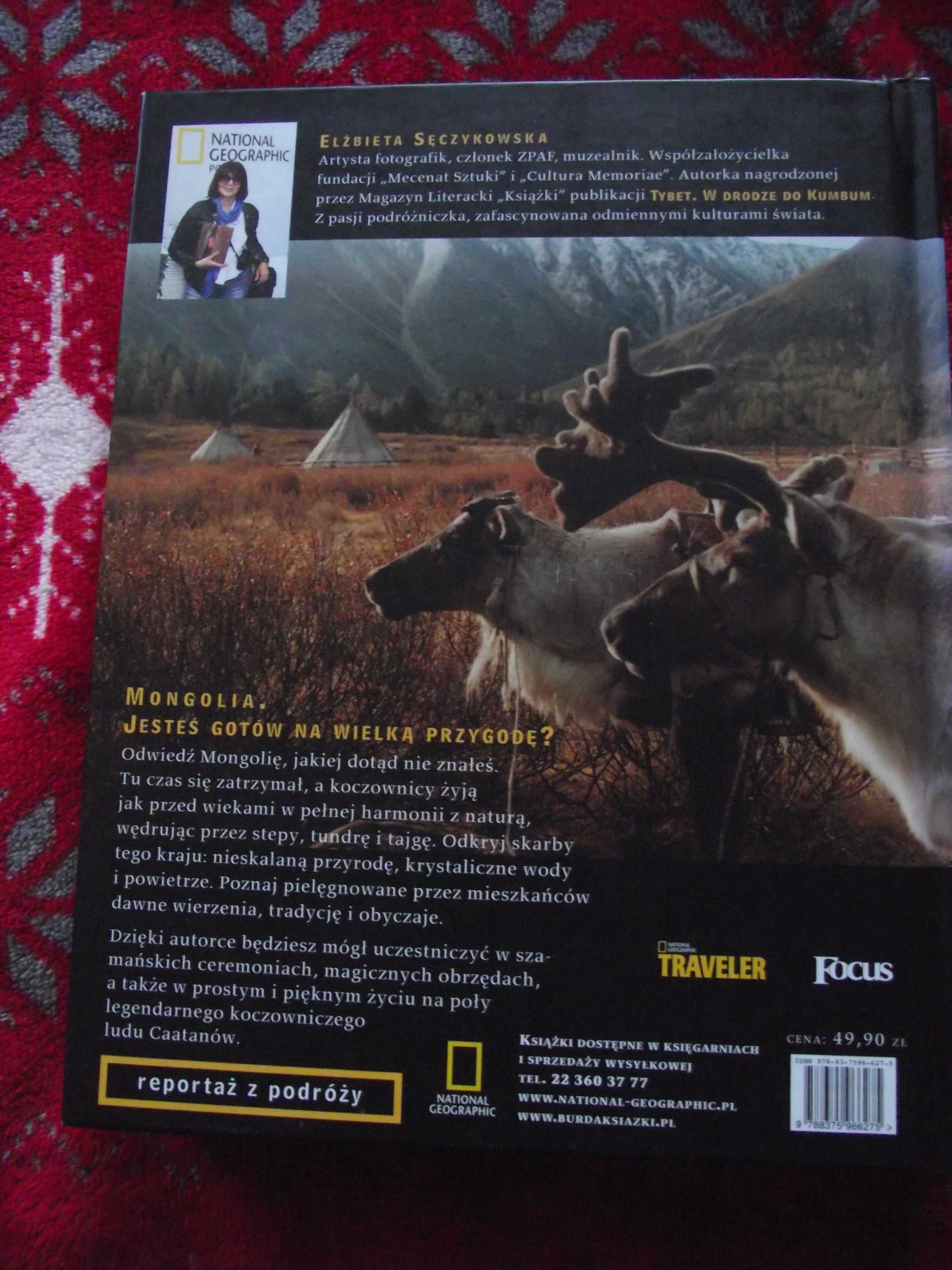 Książka Mongolia National Geographic
