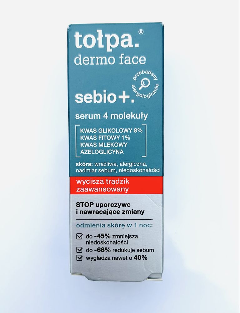 Tołpa Dermo Face Sebio+ Serum do twarzy, z 4 molekułami