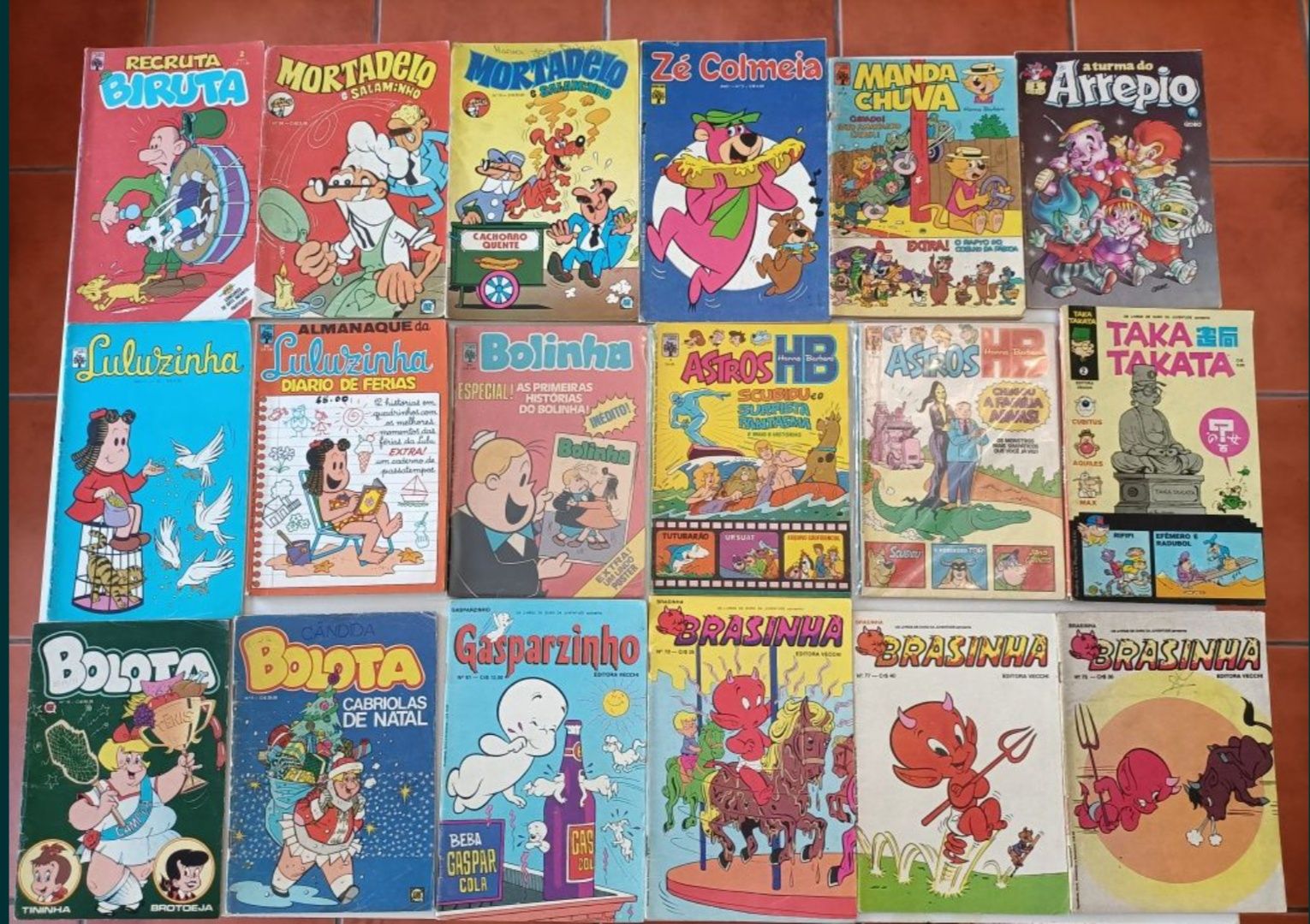 108 Livros Mónica, Cebolinha, Recruta Zero  e Outros
