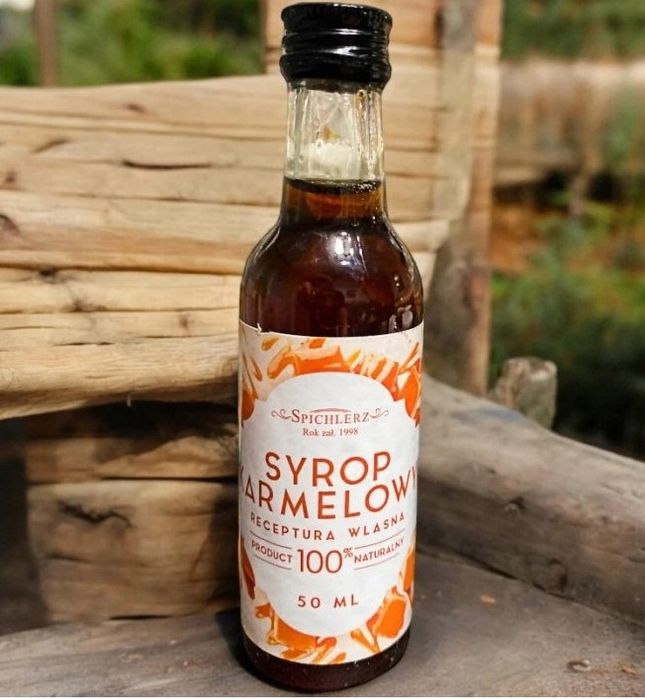 Koszyk na prezent kosze upominkowe z miodem i syropem słodki upominek