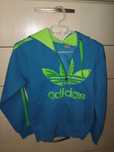 Спортивна кофта тепла Кофта спортивная Adidas голубая 46-48р. М L