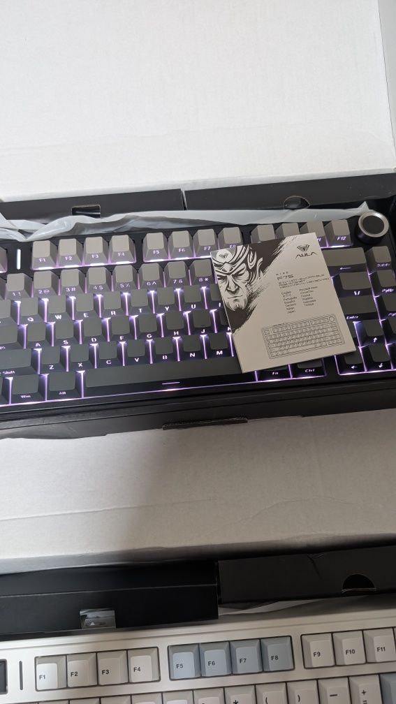 Aula f 75 mechanical keyboard