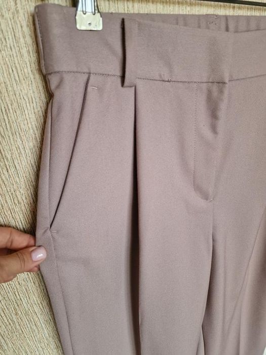 штани, брюки з защипами та стрілками h&m