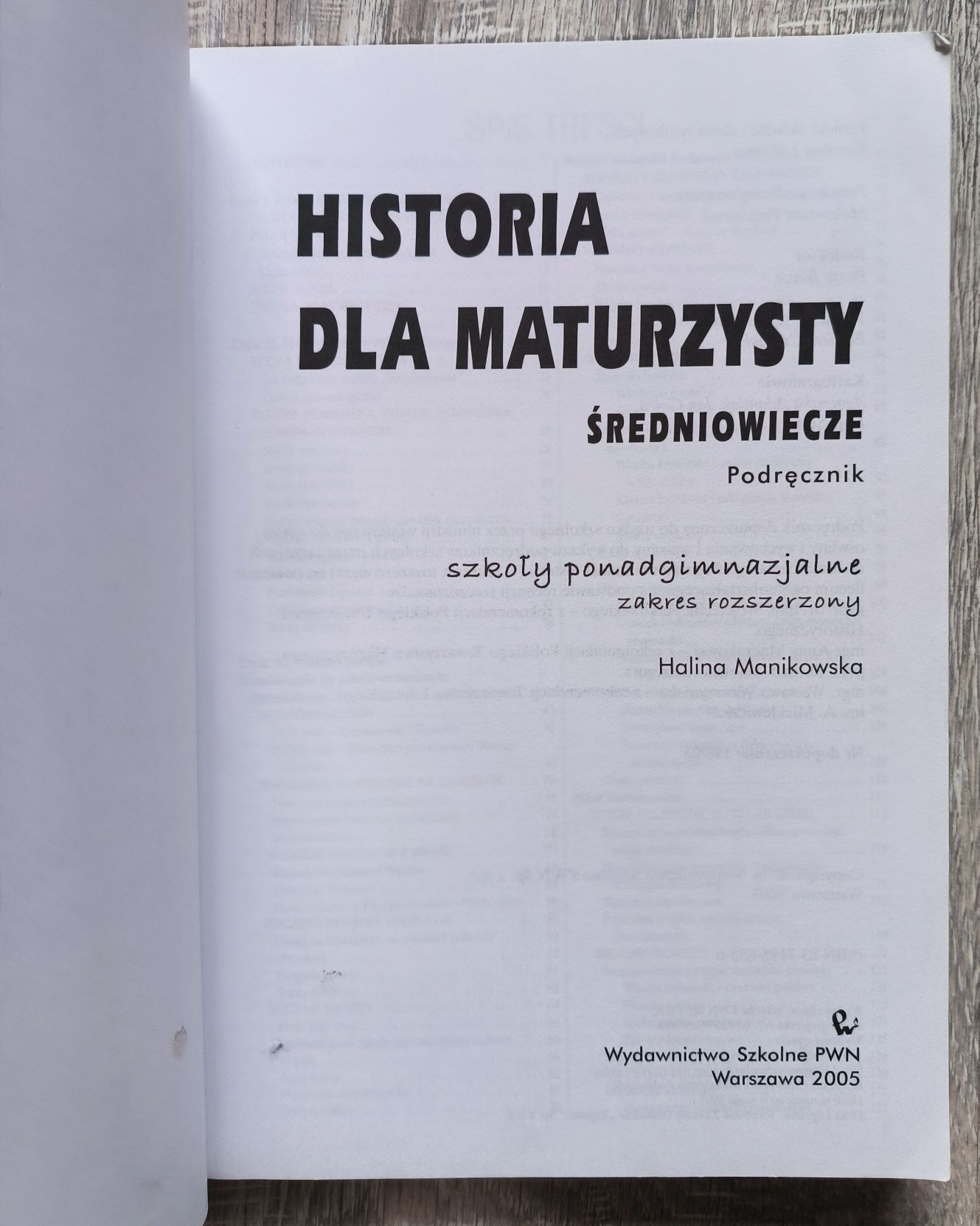 Historia dla maturzysty Starożytność , Średniowiecze i Nowożytność