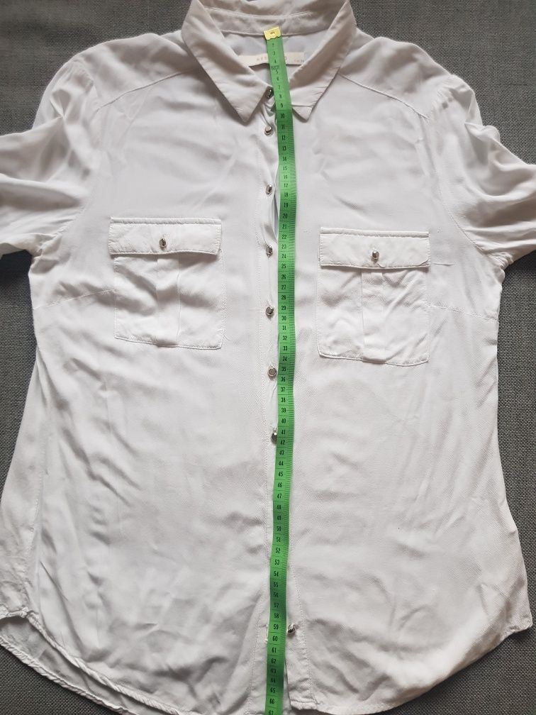 Biała bluzka cienka z Reserved rozmiar 36