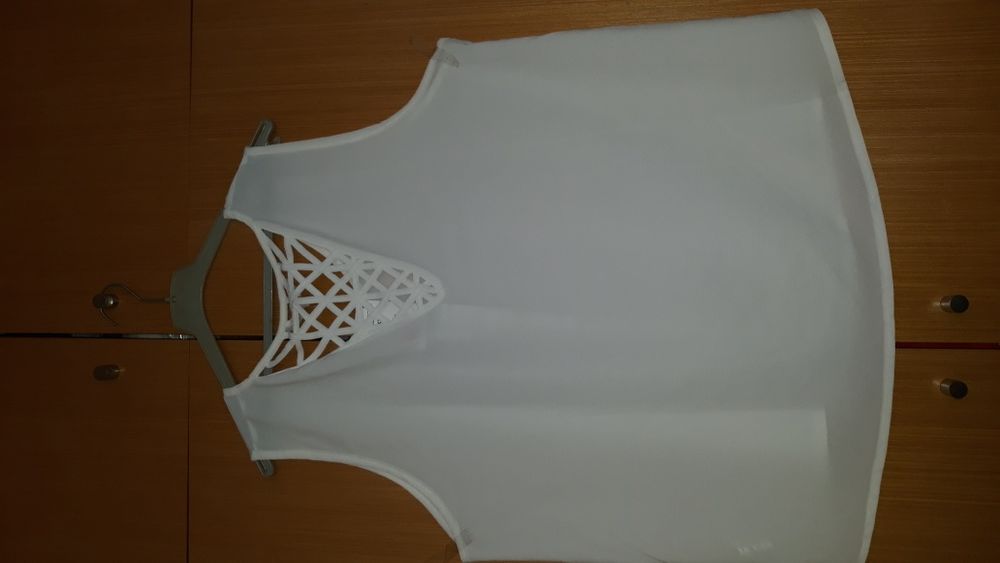 Blusa branca nova com etiqueta tamanho xxl