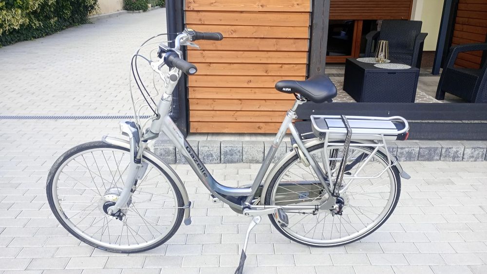 Rower  holenderski elektryczny damski gazelle chamonix innergy batavus