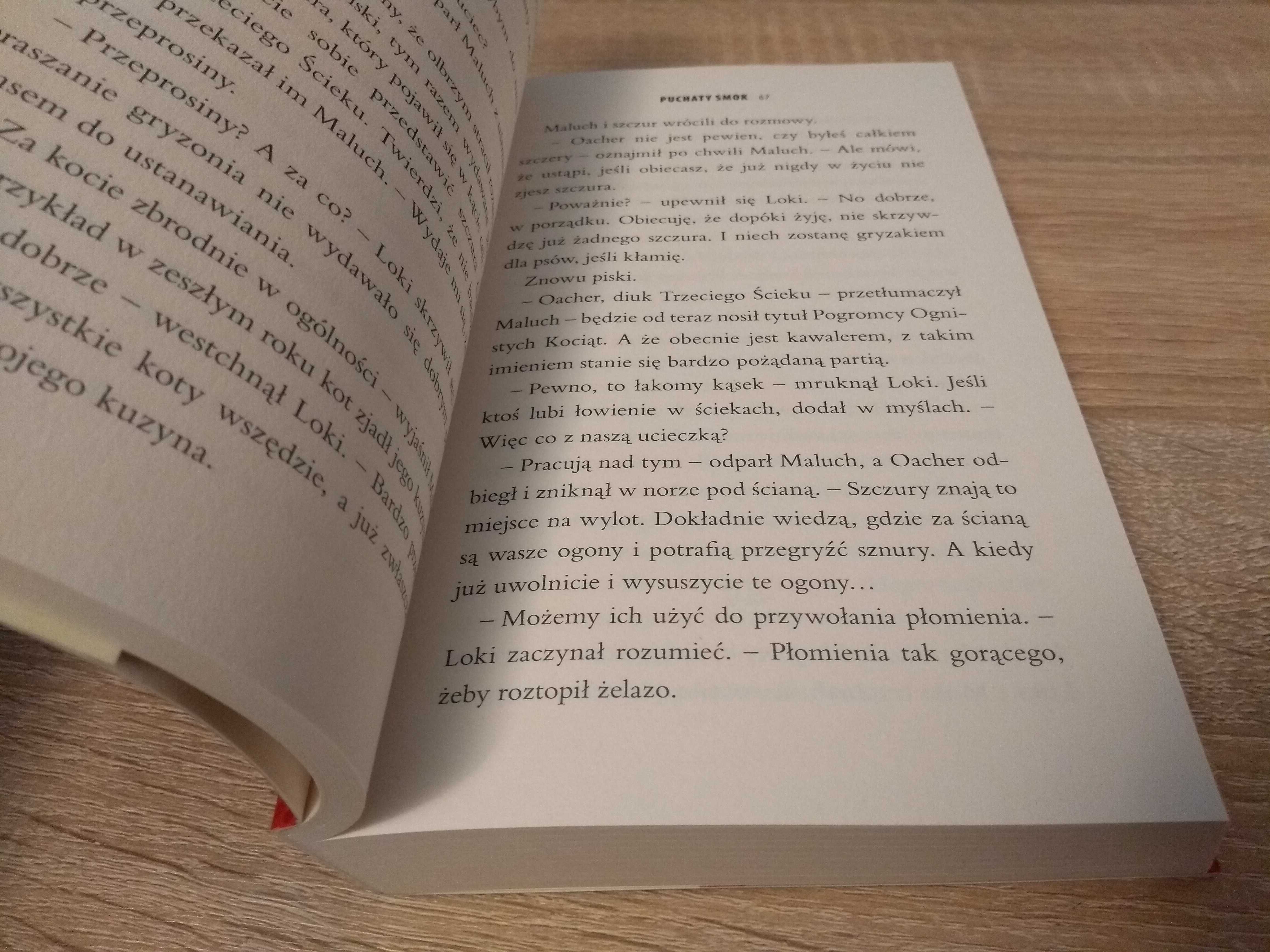 Zły jednorożec Puchaty smok Miły ogr, Platte F. Clark