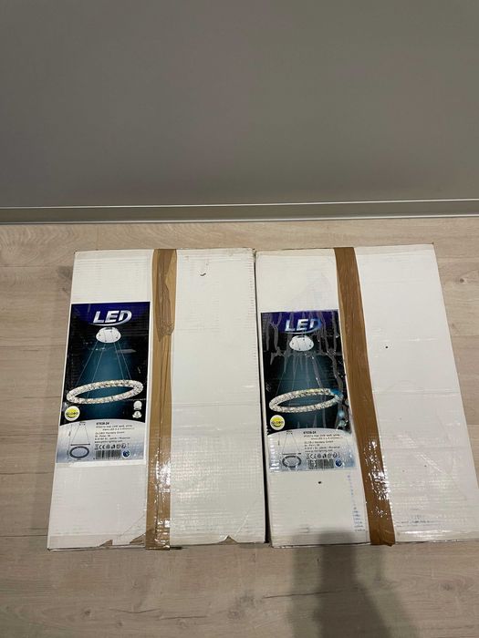 Żyrandol kryształowy Led