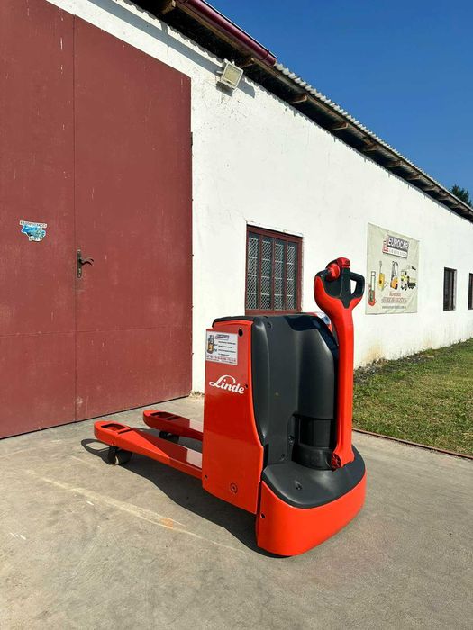 Штабелер електричний навантажувач рокла №1289 LINDE T18 2019