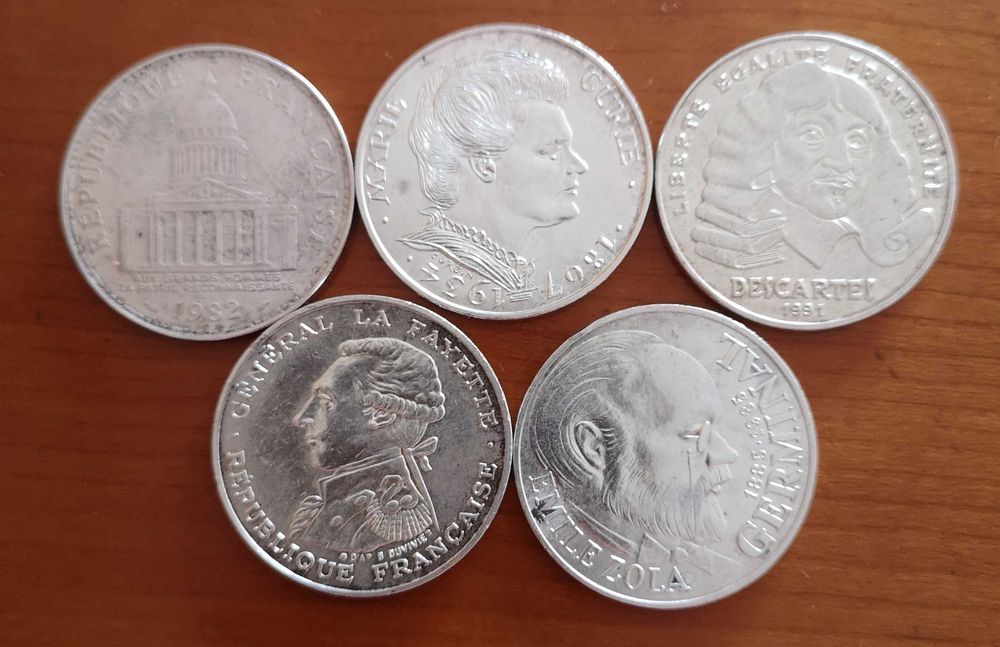moedas prata 100 francos (#5)