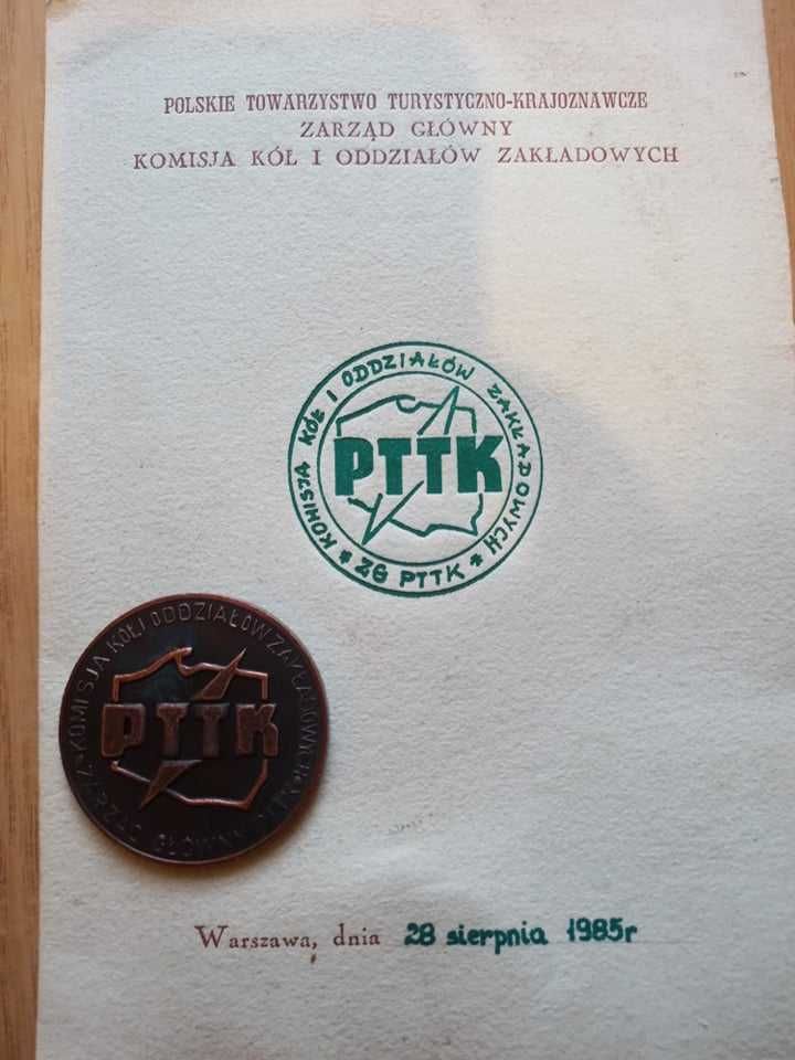 Medal wraz z nadaniem - KOLEKCJONEROWI