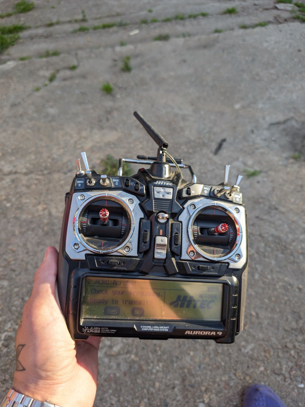 Пульт HITEC Aurora 9 2.4Ghz. Ю