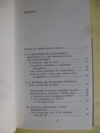 Economia Mundial - A Emergência duma Nova Ordem Global -Mário Murteira