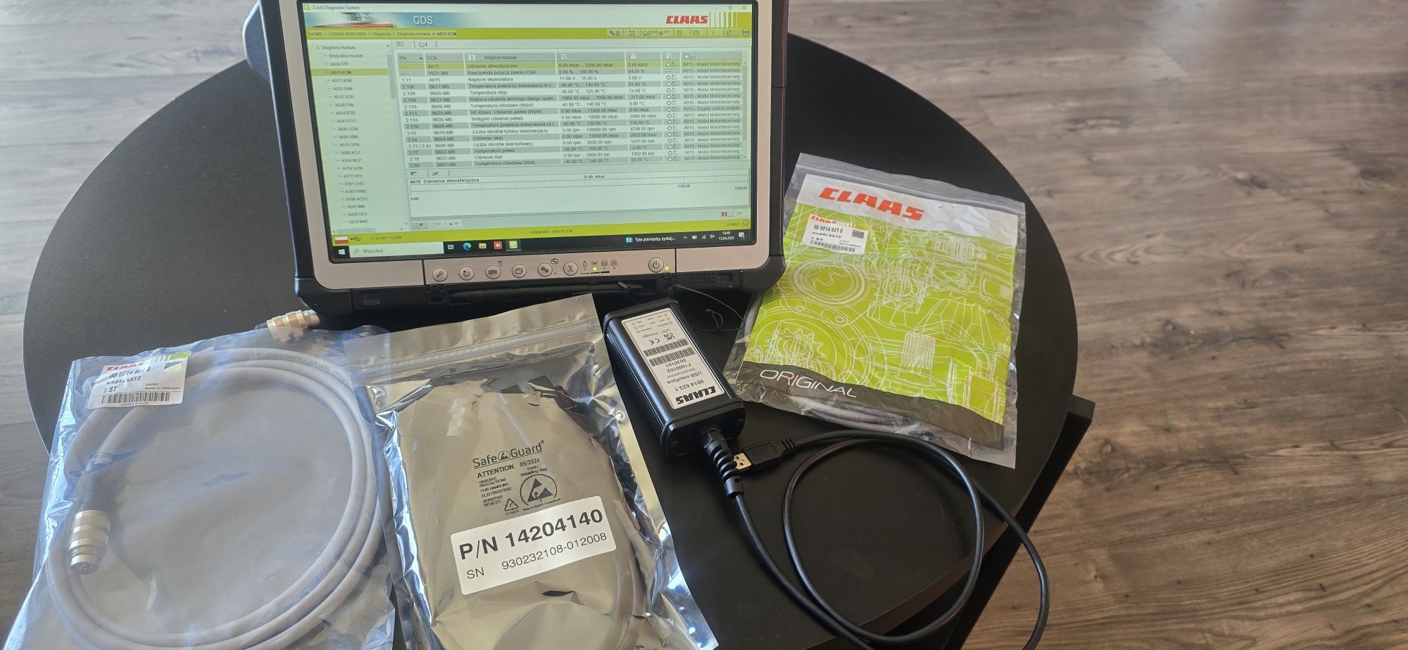 CDS Claas Metadiag zestaw oryginalny FV
