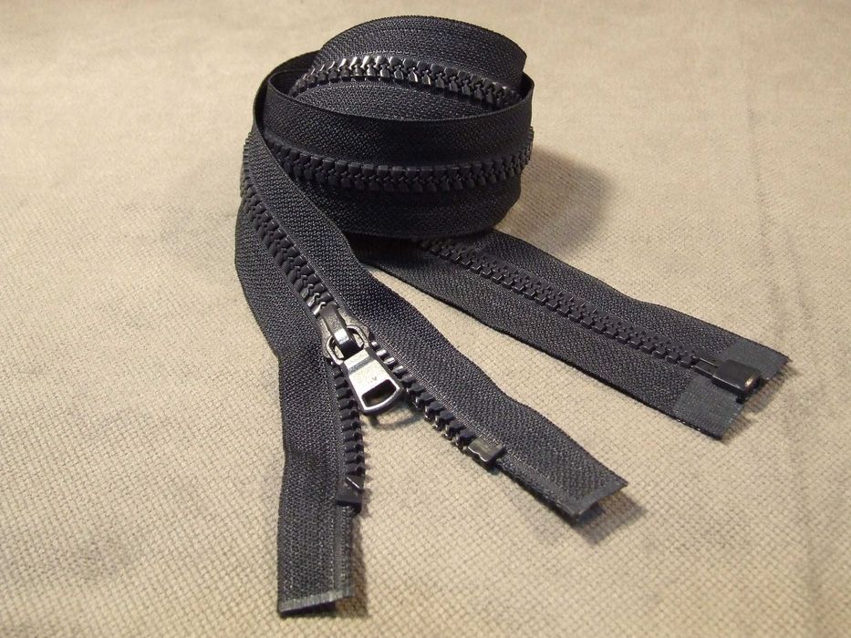 Молния трактор №8/1_бег/темно-синяя/80 см./застежка/застібка/змейка