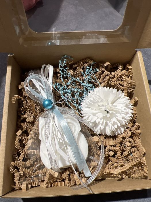 Zestaw prezentowy dzień nauczyciela mydło mydlany kwiat