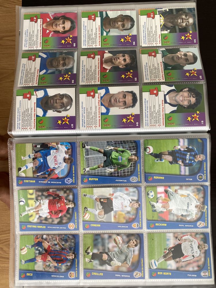 Caderneta de futebol megacraques 2006 completa