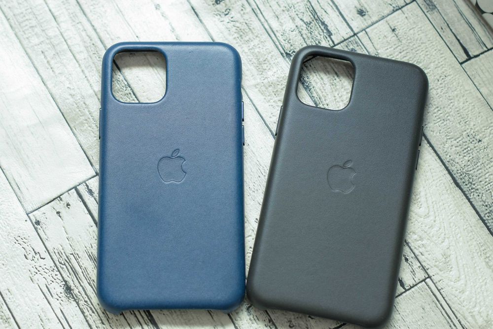 Чехол кожаный Apple Leather Case Iphone 14 11 pro max оригинал