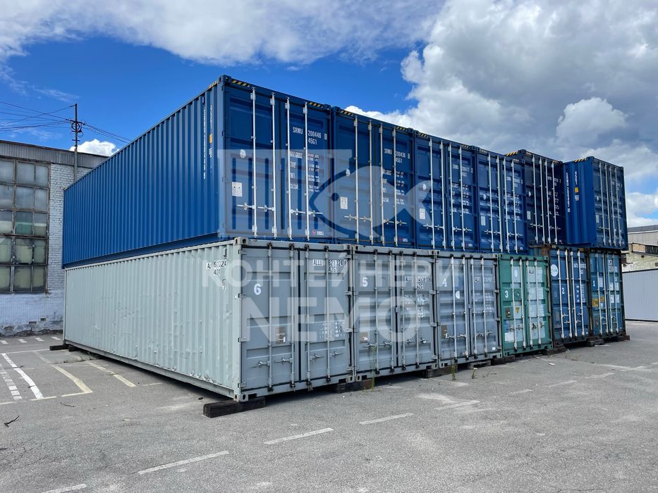 Морський контейнер 40 футів, Вживаний / Новий (м. Львів) 75 шт.+