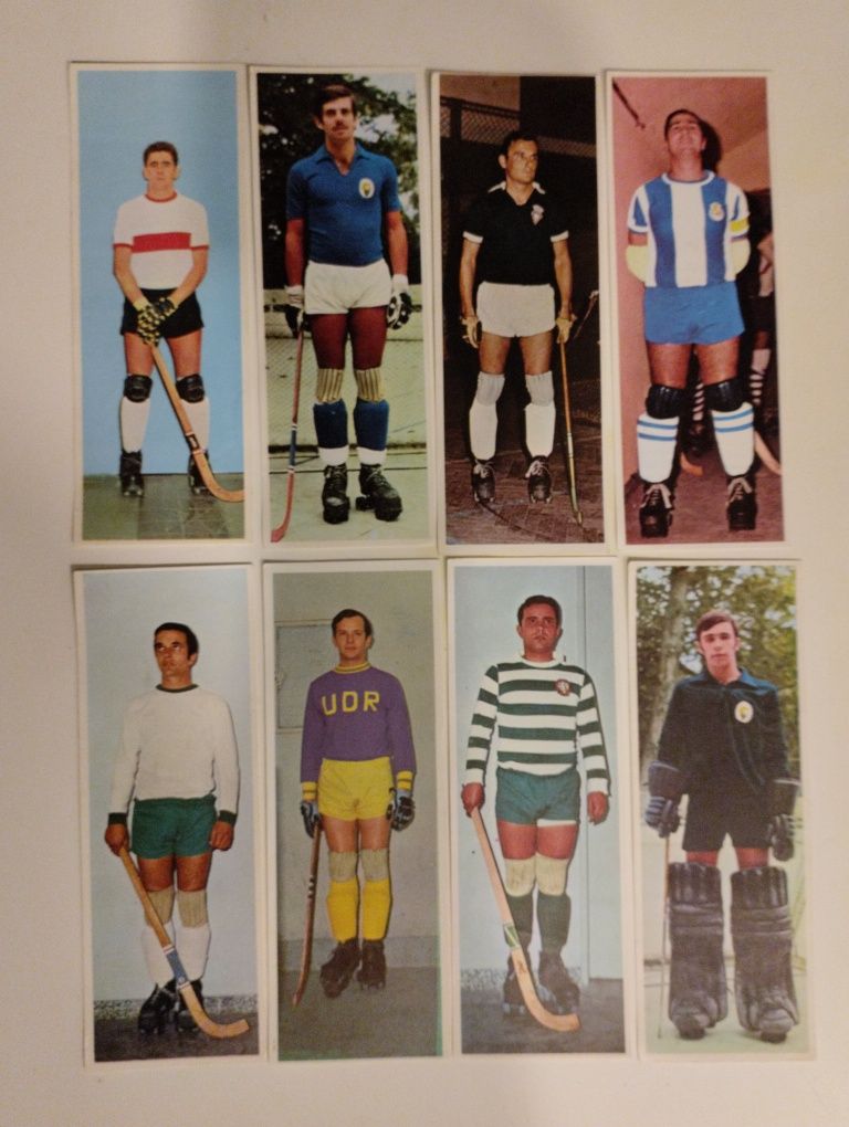 Cromos antigos de Hóquei em patins
