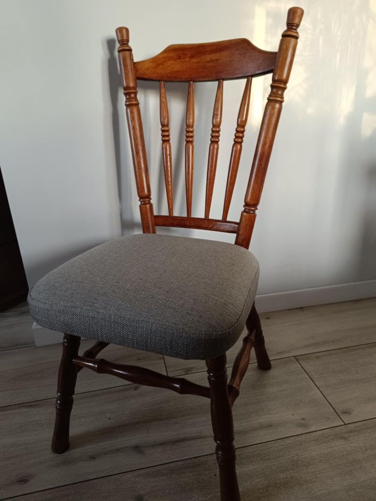 Stół + 6 krzeseł drewniane solidne