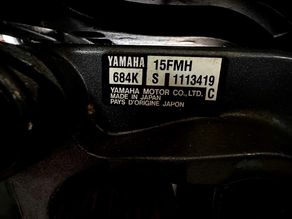 Лодочній двигун Yamaha 15