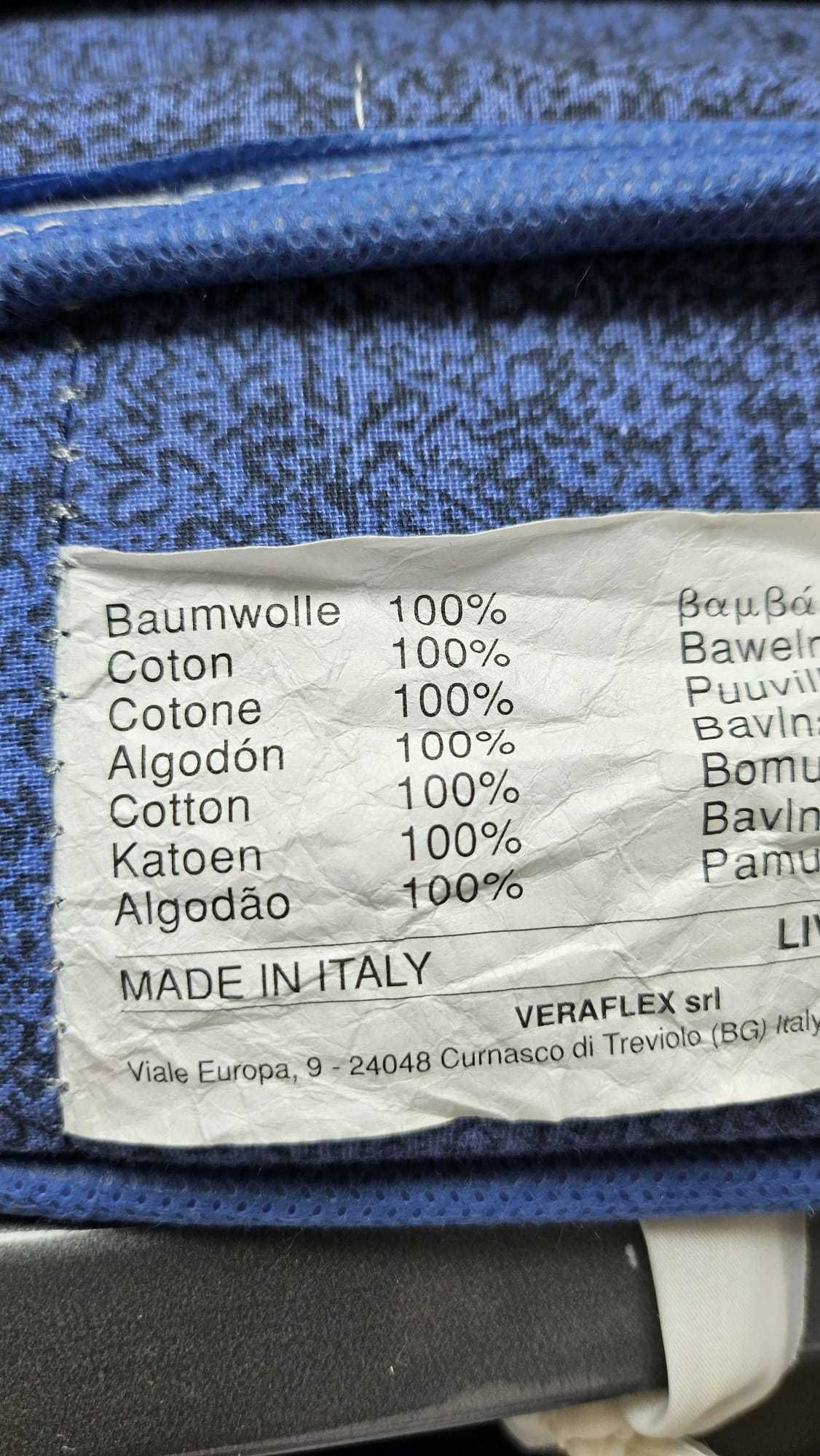 Łóżko składane turystyczne, materac, pokrowiec. Stan idealny