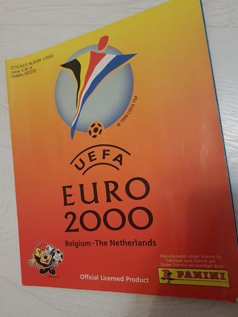 Album Euro 2000 PANINI unikat