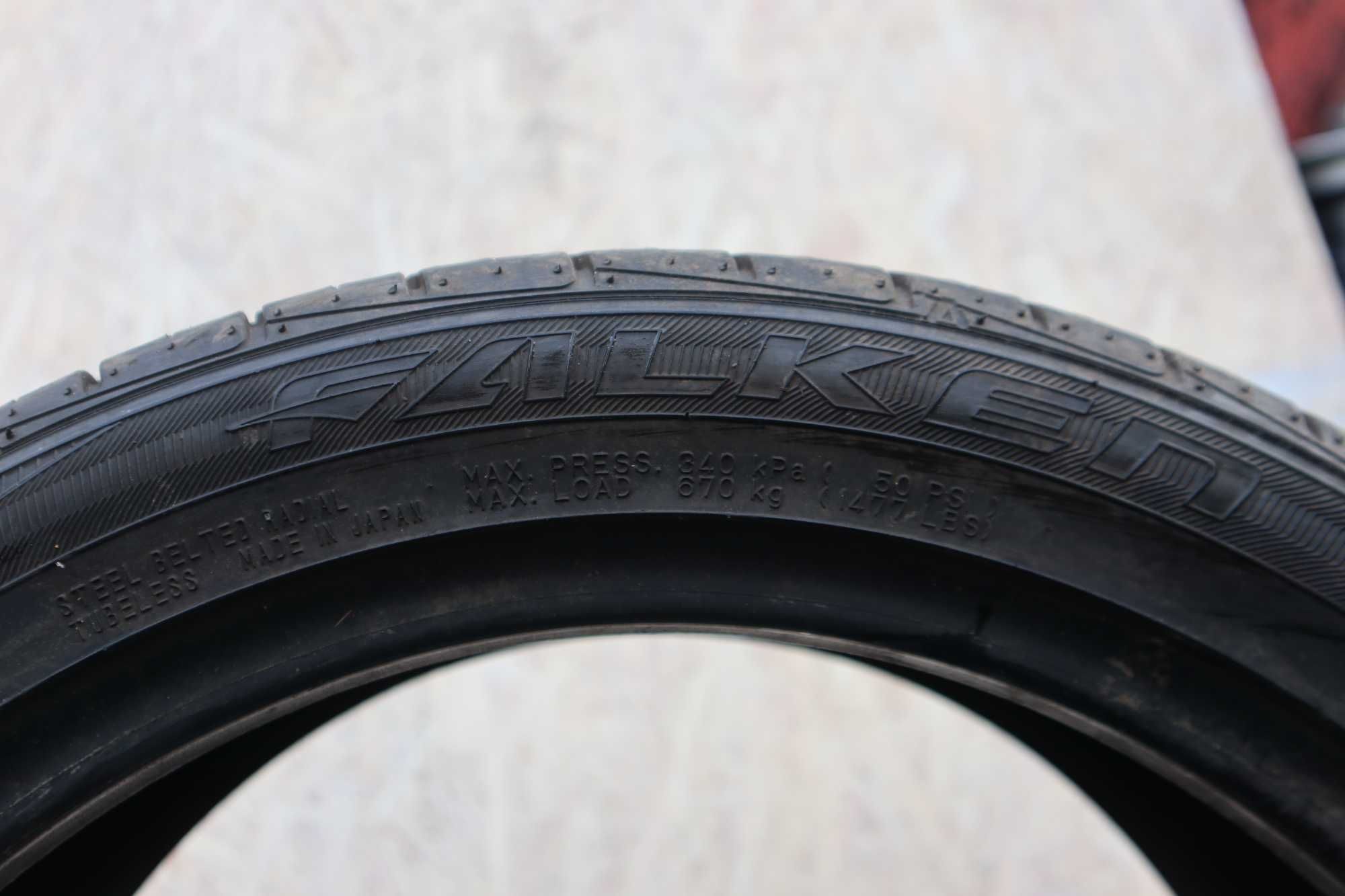 Пара літніх шин Falken	Azenis FK453	235/40 R17 	2012