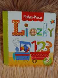 Liczby książka Fisher Price z okienkami