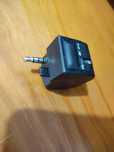 Para comando PS4 Adaptador Audio com controle volume