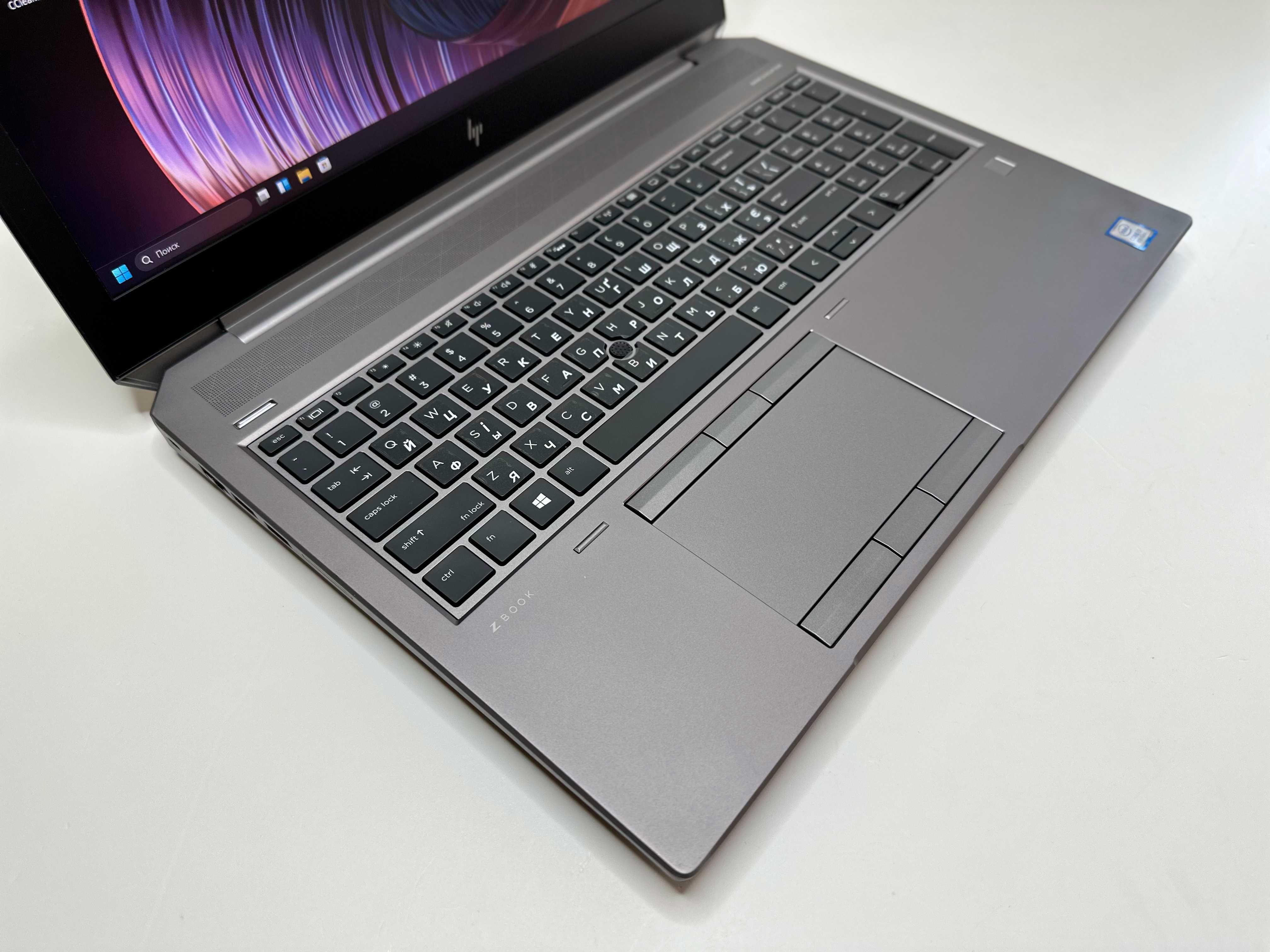 Потужний HP ZBook 15 G5, Core i7-8850H, 32Gb, SSD 256Gb+1Tb, FHD IPS