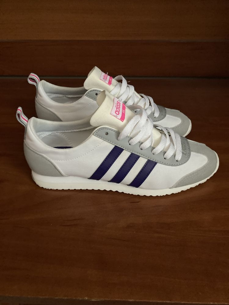 Materiałowe buty sportowe Adidas Neo roz. 38 2/3