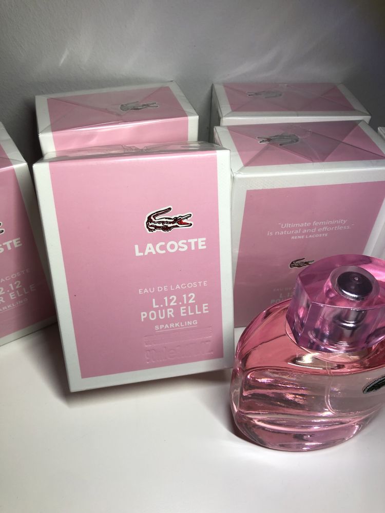 Духи жіночі Lacoste L 12.12 pour elle sparkling. Лакосте Пур Эль Ель