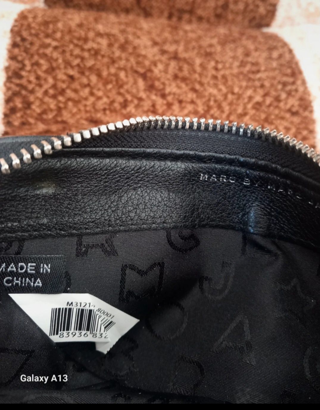 Duży oryginalny portfel Marc Jacobs skóra cielęca