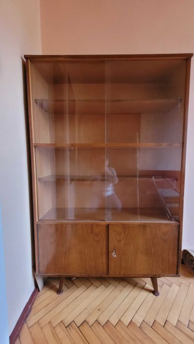 Witryna drewniana  PRL