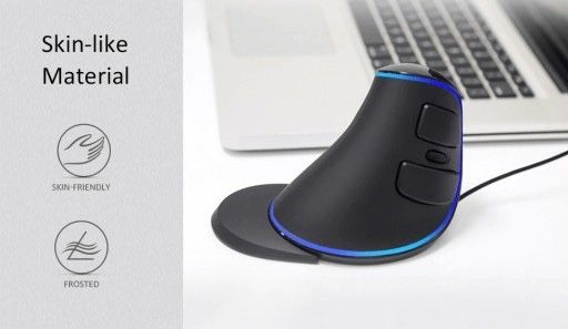 MYSZ ergonomiczna przewodowa DELUX M618 PLUS NOWA Hit cenowy Wyprzedaż