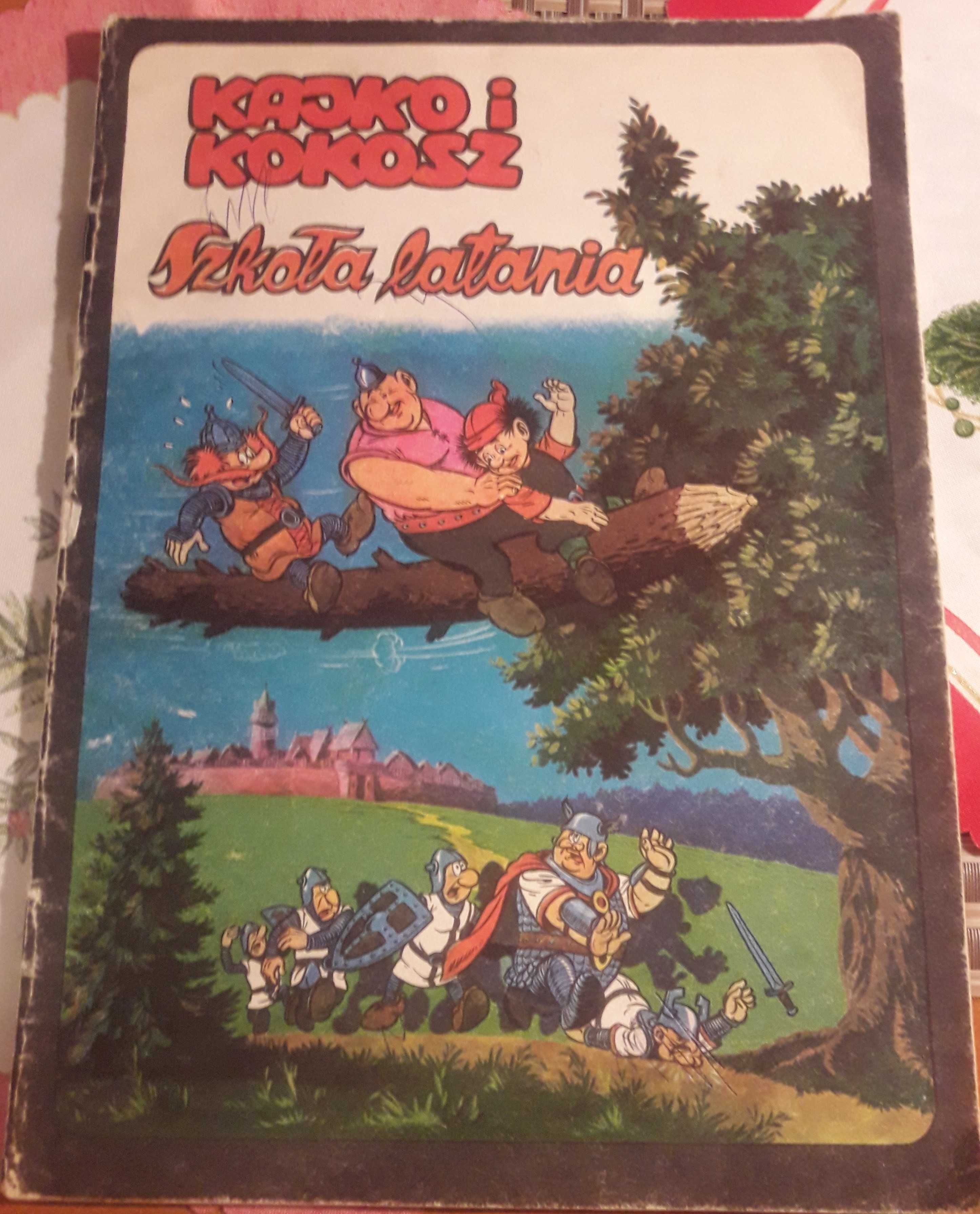 Komiks Kajko i Kokosz Szkoła Latania