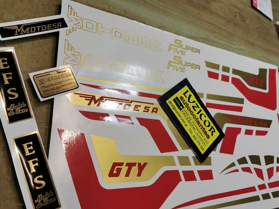 Autocolantes efs formula 1 motoesa gty