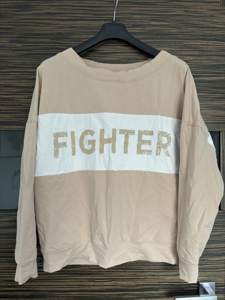 Łukasz Jemioł bluza Fighter M L 38 40 beż