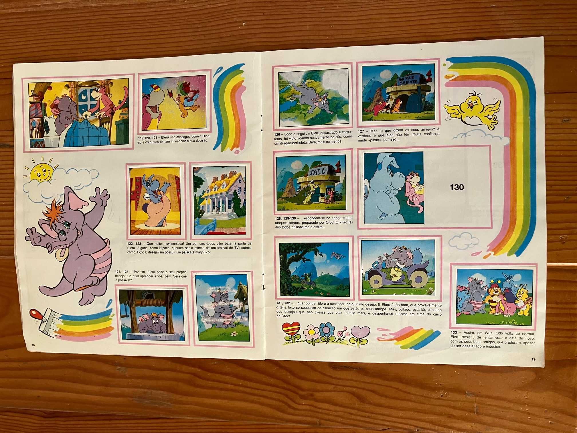 Caderneta Wuzzles (tem 102 cromos)