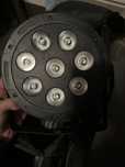 LIGHT4M penta par 4 sztuki  8x12w ( 2x penta par i 2x quad par)