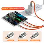3 в 1 USB-кабель для швидкого заряджання