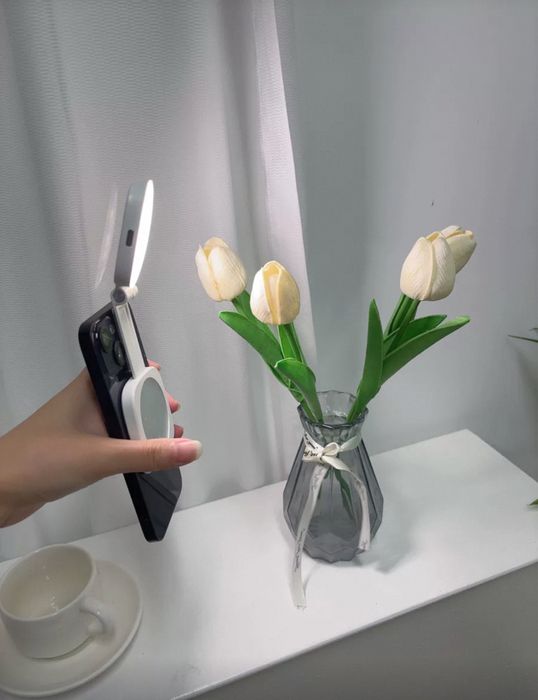 Магнітний селфі-ліхтарик для iPhone, миттєве кріплення до MagSafe