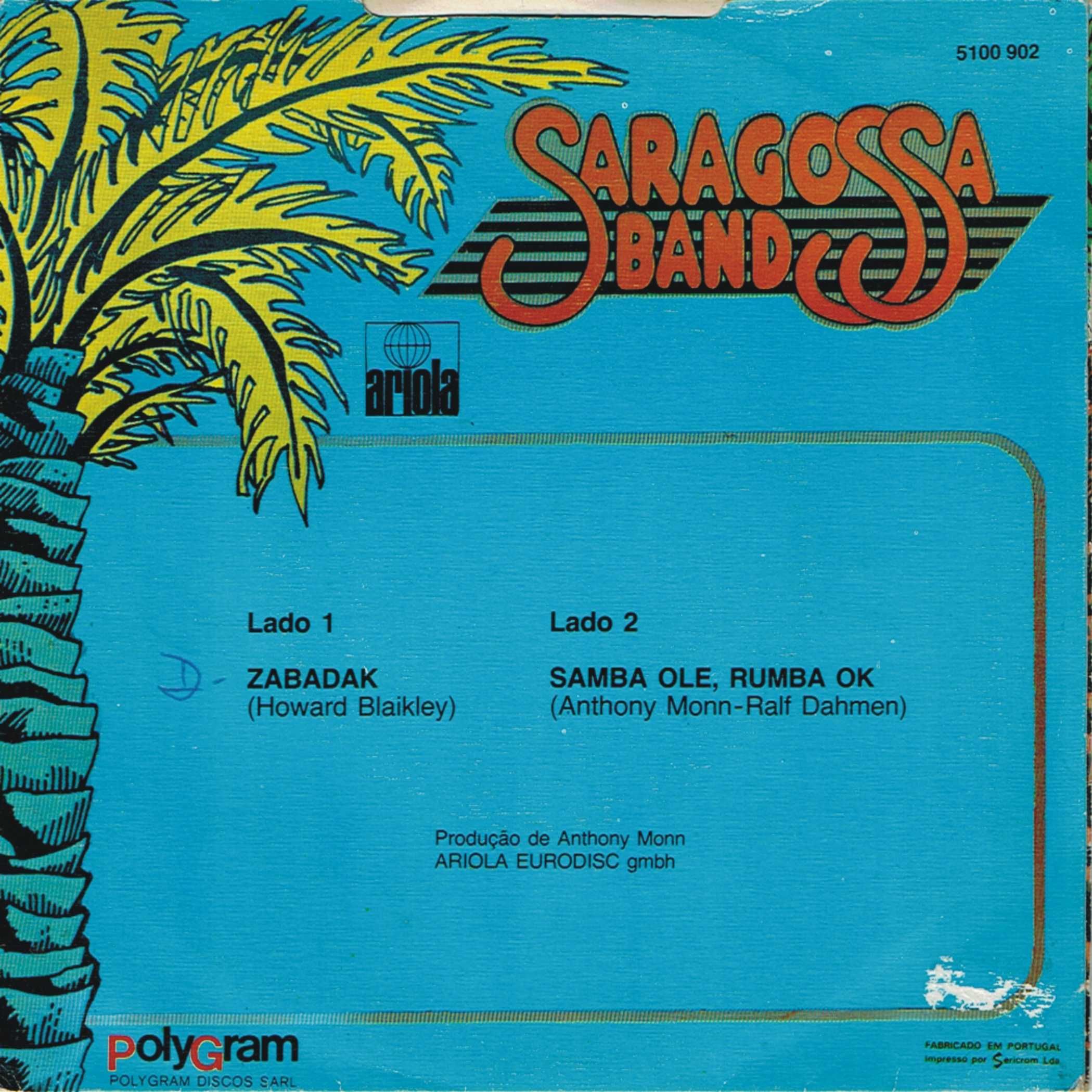 Saragossa Band – Zabadak - 1979  45 Rpm