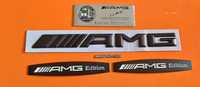 Kit 5 emblemas AMG